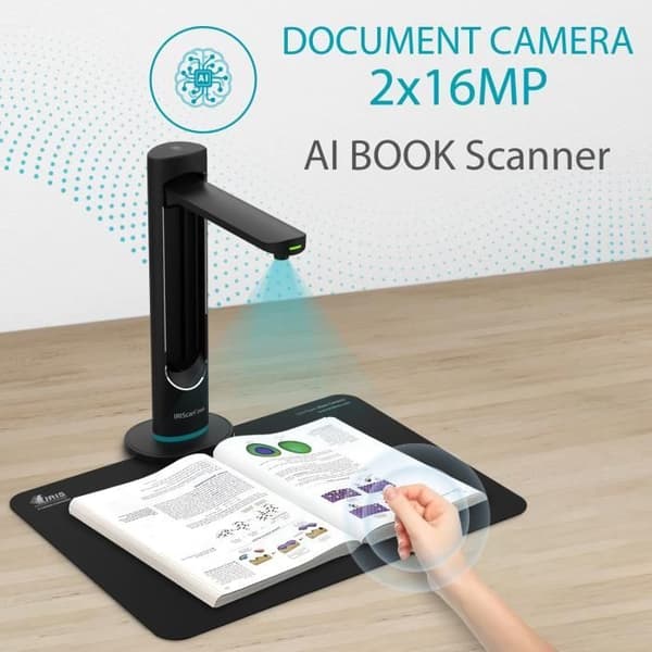 Scanner A3 - GENERIC - IRIScan v6business - 300 dpi - USB - Skanning av böcker