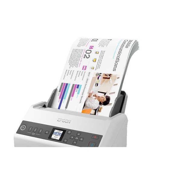 Dual Face Scanner Epson WorkForce DS-730N Sort, Grå