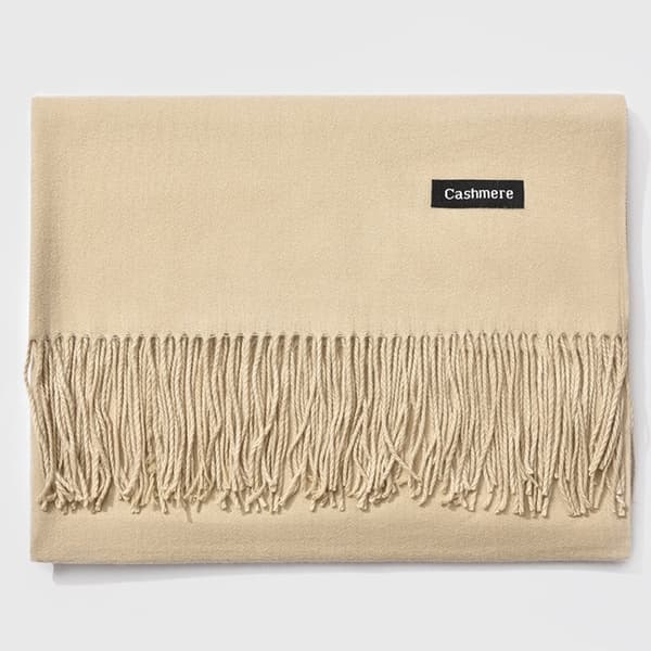 Viscose beige sjal