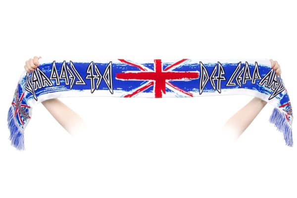 Def Leppard - Union JackÂ´s Kaulahuivi