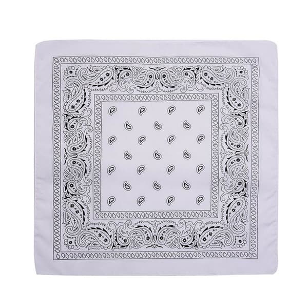 Bandana-scarf med klassiskt paisleymönster i polyester