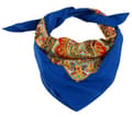 Miniatyrbild 1 av 2: SNUSNÄSDUK PAISLEY, scarf bomull, 70 X 70 cm