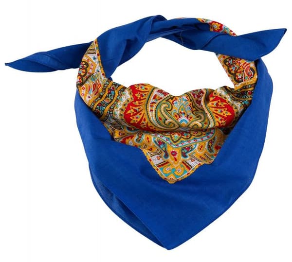 SNUSNÄSDUK PAISLEY, scarf bomull, 70 X 70 cm