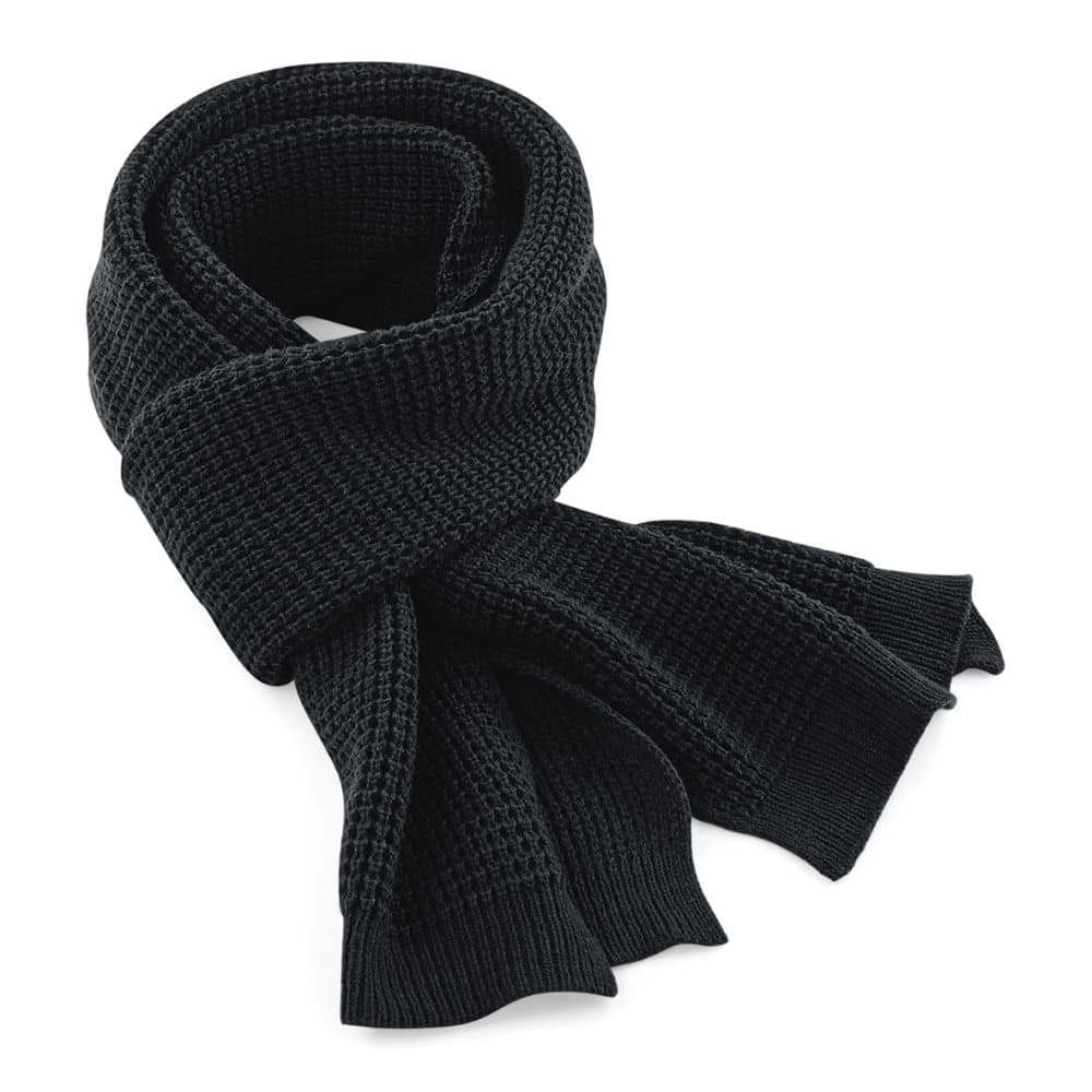 Beechfield Unisex Classic Waffle Knit Winter Scarf
