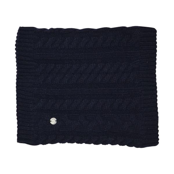 HyFASHION Adults Meribel Cable Knit Snood Navy One Size