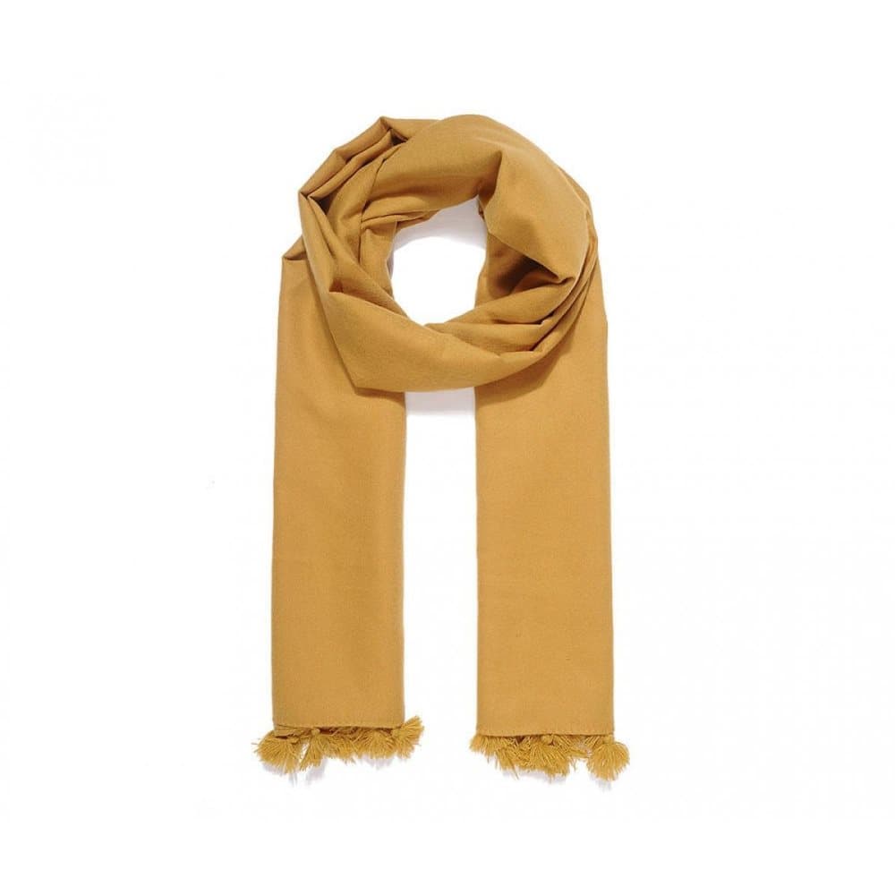 Intrigue Womens/Ladies Plain Tassel Scarf