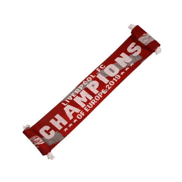 Liverpool FC Champions Of Europe 2019 Scarf