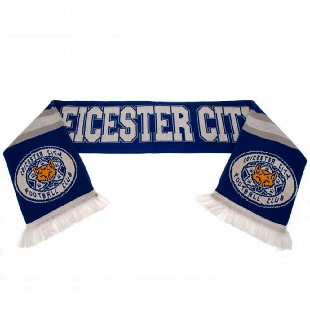 leicester city football club scarf