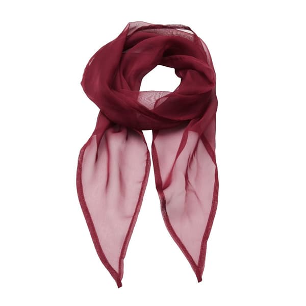 Premier Ladies/Womens Work Chiffon Formal Scarf