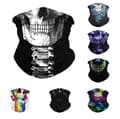 Miniatyrbild 3 av 11: Skull Bandana - Snygg Multifunktionell Scarf