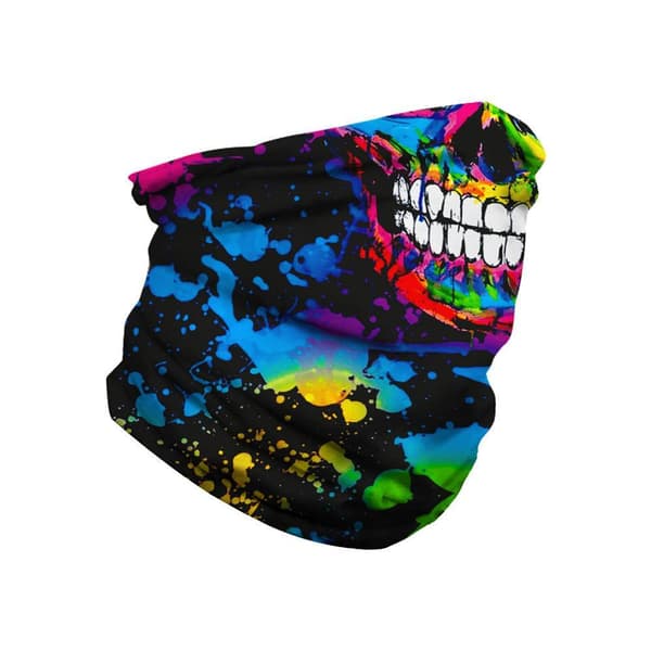 Skull Bandana - Snygg Multifunktionell Scarf