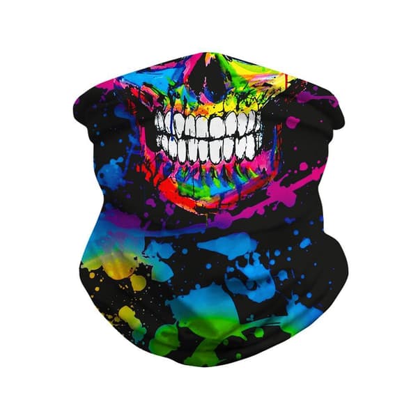 Skull Bandana - Snygg Multifunktionell Scarf