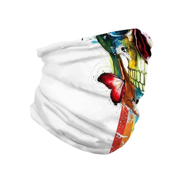 Skull Bandana - Snygg Multifunktionell Scarf