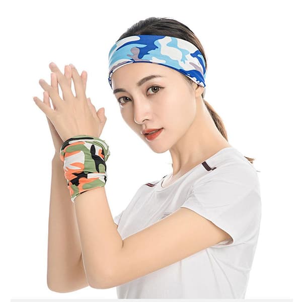 Stilren Milit�r Halsduk, Ansiktsmask, Pannband