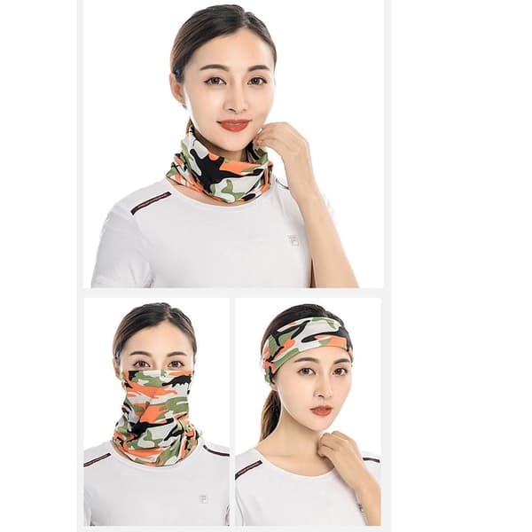 Stilren Milit�r Halsduk, Ansiktsmask, Pannband
