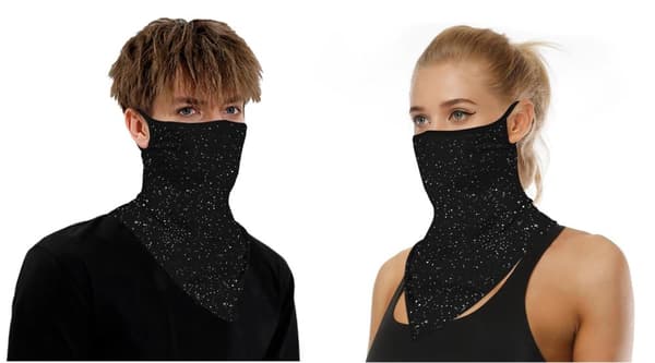 Ansiktsscarf Bandana Baklava Multifunktionsscarfs Tvättbar