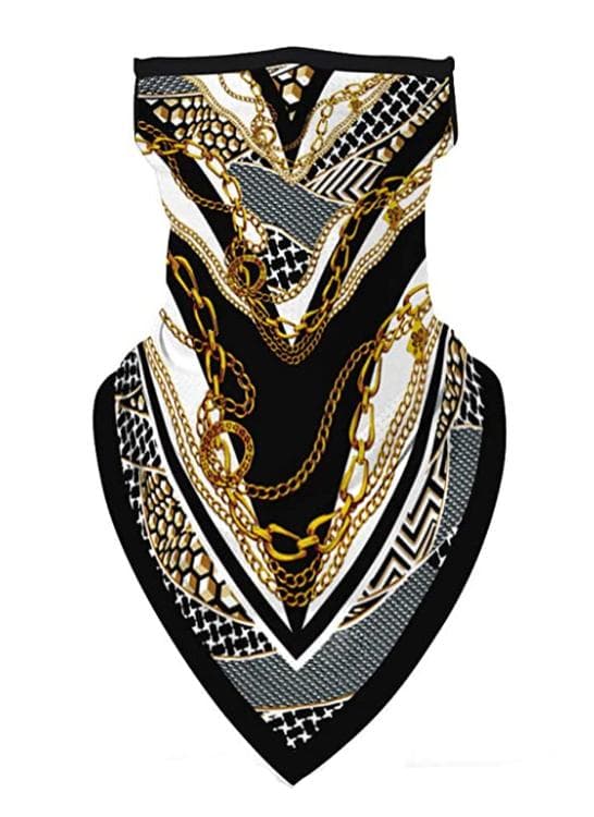 Ansiktsscarf Bandana Baklava Multifunktionsscarfs Tvättbar