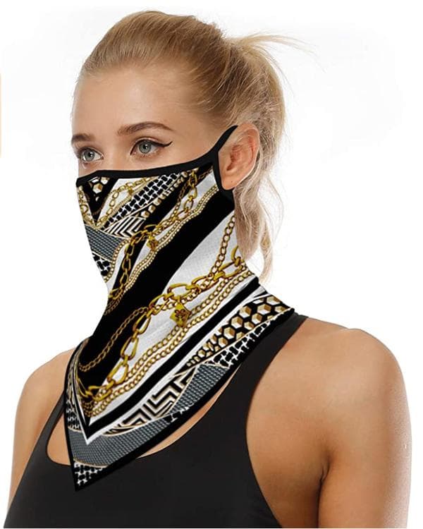 Ansiktsscarf Bandana Baklava Multifunktionsscarfs Tvättbar