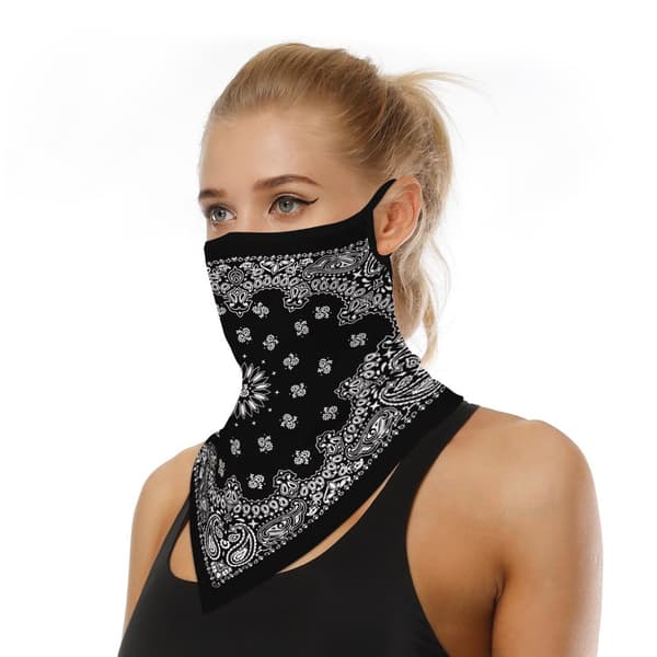 Ansiktsscarf Bandana Baklava Multifunktionsscarfs Tvättbar