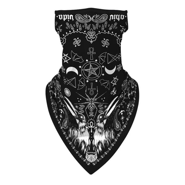 Ansiktsscarf Bandana Baklava Multifunktionsscarfs Tvättbar