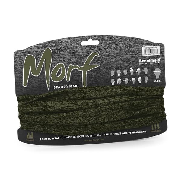 Beechfield Unisex Adult Morf Spacer Marl Neck Warmer