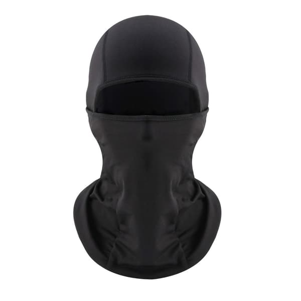 Balaclava / hjelmhætte vindtæt Lycra Sort
