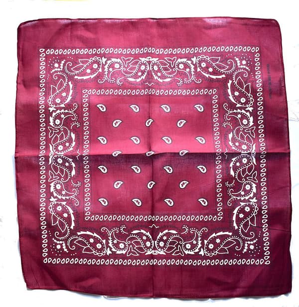Paisley Bandana i flere farver