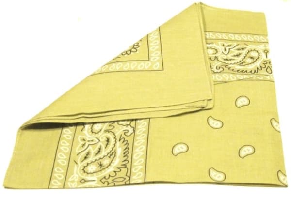 Paisley Bandana useita värejä Beige