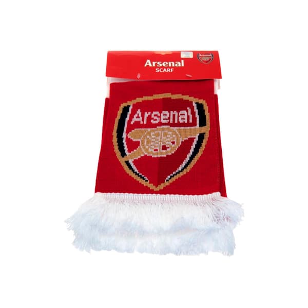 Arsenal FC Bar Scar Stickad Jacquard vinterhalsduk
