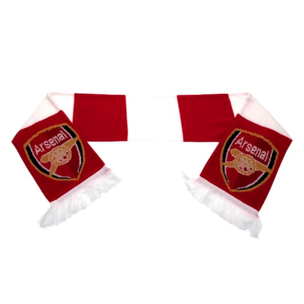 Arsenal FC Bar Scar Stickad Jacquard vinterhalsduk