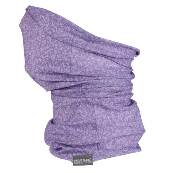 Regatta Childrens/Kids Flower Snood Pastel Lilac One Size