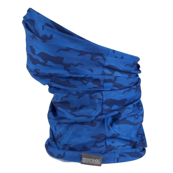 Regatta Childrens/Kids Camo Snood Imperial Blue One Size