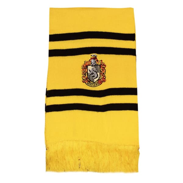 Harry Potter Unisex Adult Hufflepuff Scarf Yellow One Size