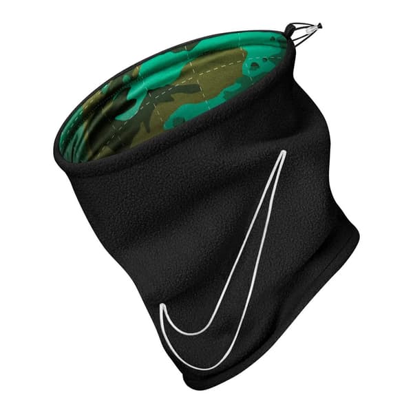 Nike Unisex Adult 2.0 Reversible Dri-FIT Neck Warmer Black/Rough Green One Size