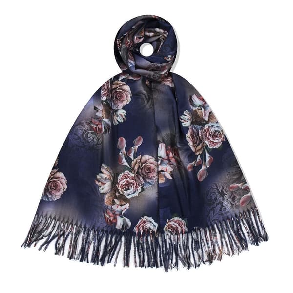 Fox - Scarf XC2202-19WJ Storblommig