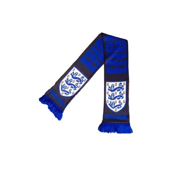 England FA Named Crest Scarf Navy/Royal Blue One Size