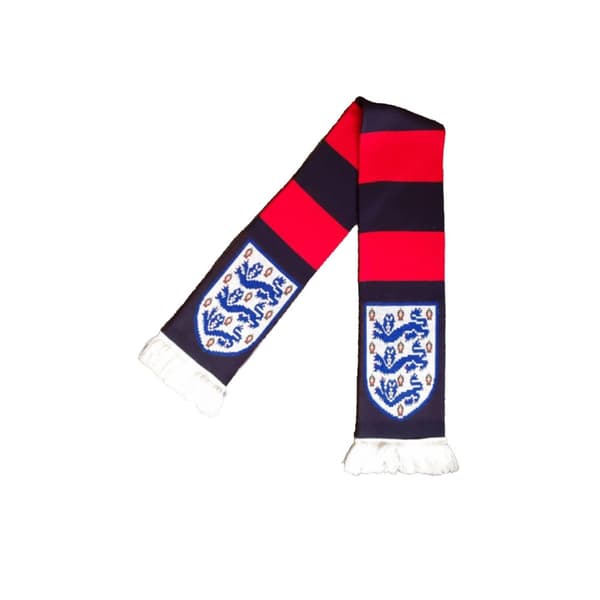 England FA Bar Scarf Navy/Red One Size