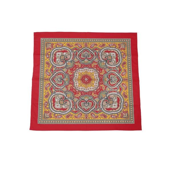 SNUSNÄSDUK PAISLEY JO SPORT, scarf bomull, 60 X 60 cm