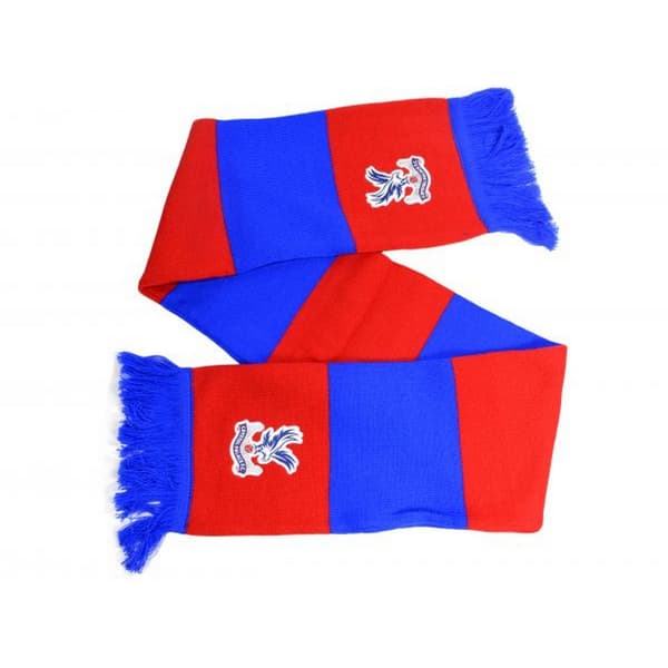 Crystal Palace FC Bar Scarf Red/Blue One Size
