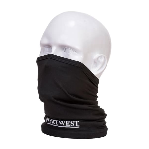 Portwest Multiway Cooling Neck Scarf Black One Size