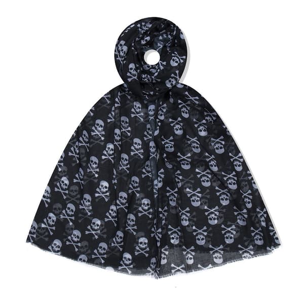 Fox - Scarf XC2301-12WJ Dödskallar