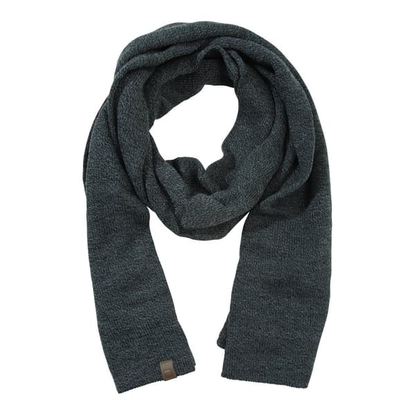 Mountain Warehouse Mens Compass Knitted Winter Scarf Navy One Size