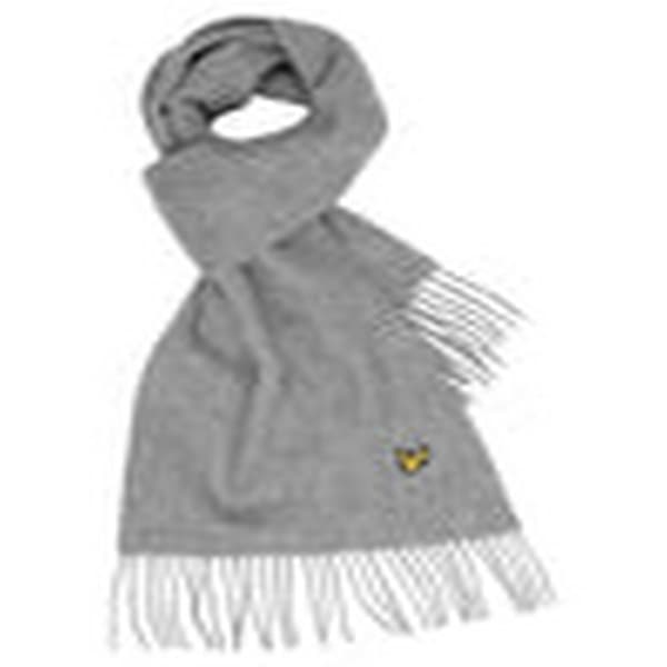 Lyle And Scott Unisex vuxen halsduk i lammull Grey Marl One Size