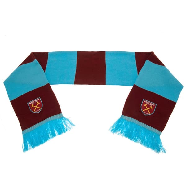 West Ham United FC Stripe Scarf