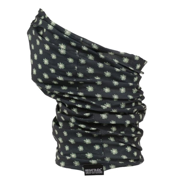Regatta Childrens/Kids Multitube Ditsy Print Neck Warmer Darkest Spruce One Size