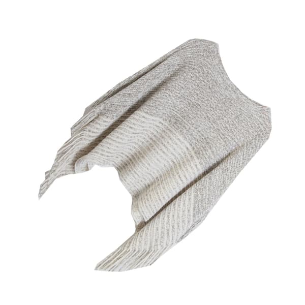 INF Tyylikäs neulottu huivi Poncho Cape