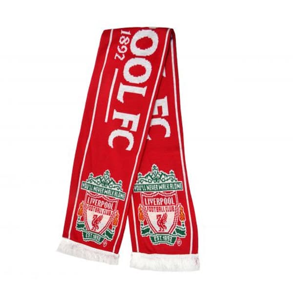 Liverpool FC Etablerad 1892 Jacquardstickad halsduk