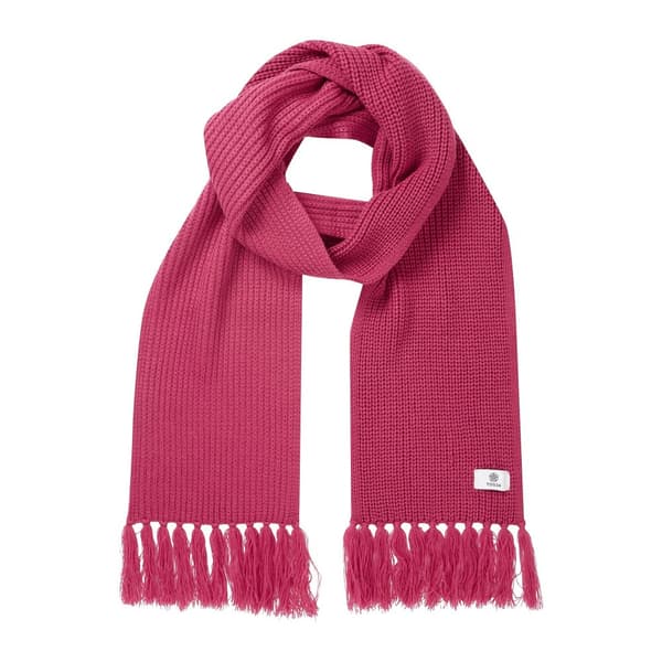 TOG24 Unisex Adult Hanlith Ribbed Scarf Cerise One Size