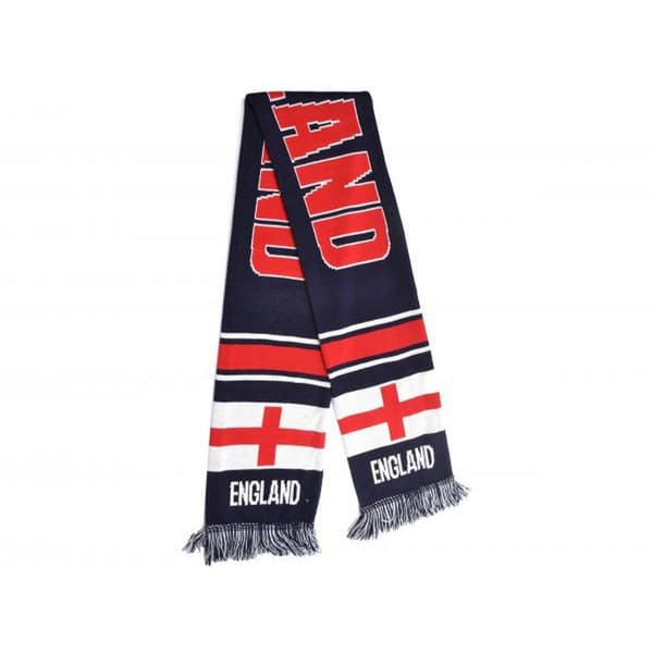 England St George Cross Jacquard Strip Scarf