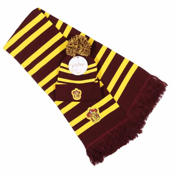 Harry Potter - Gryffindor (Unisex Black Scarf) One Size